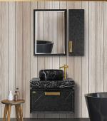 کابین روشویی میلان مشکی R 42