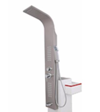 پنل دوش استیل مات